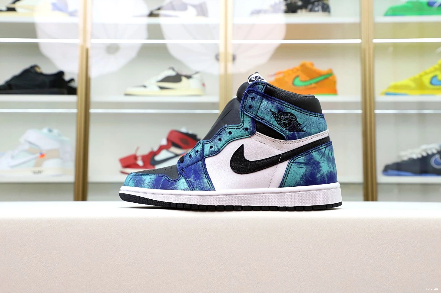 High Jordan OG Tie-Dye 1 Air  0726